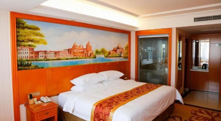 Bed in Vienna Hotel Hebei Tangshan Nanhu Park