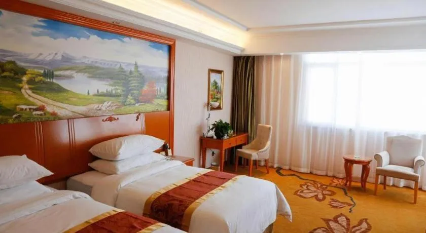 Bed in Vienna Hotel Hebei Tangshan Nanhu Park
