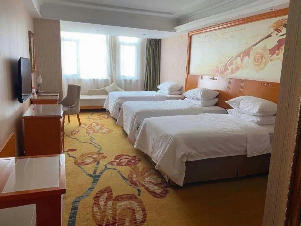 Bed in Vienna Hotel Hebei Tangshan Nanhu Park