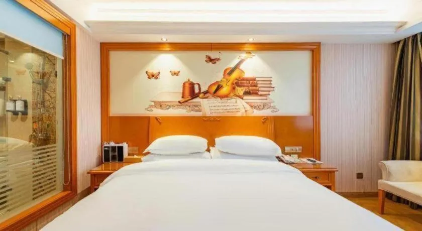 Bed in Vienna Hotel Hebei Tangshan Nanhu Park
