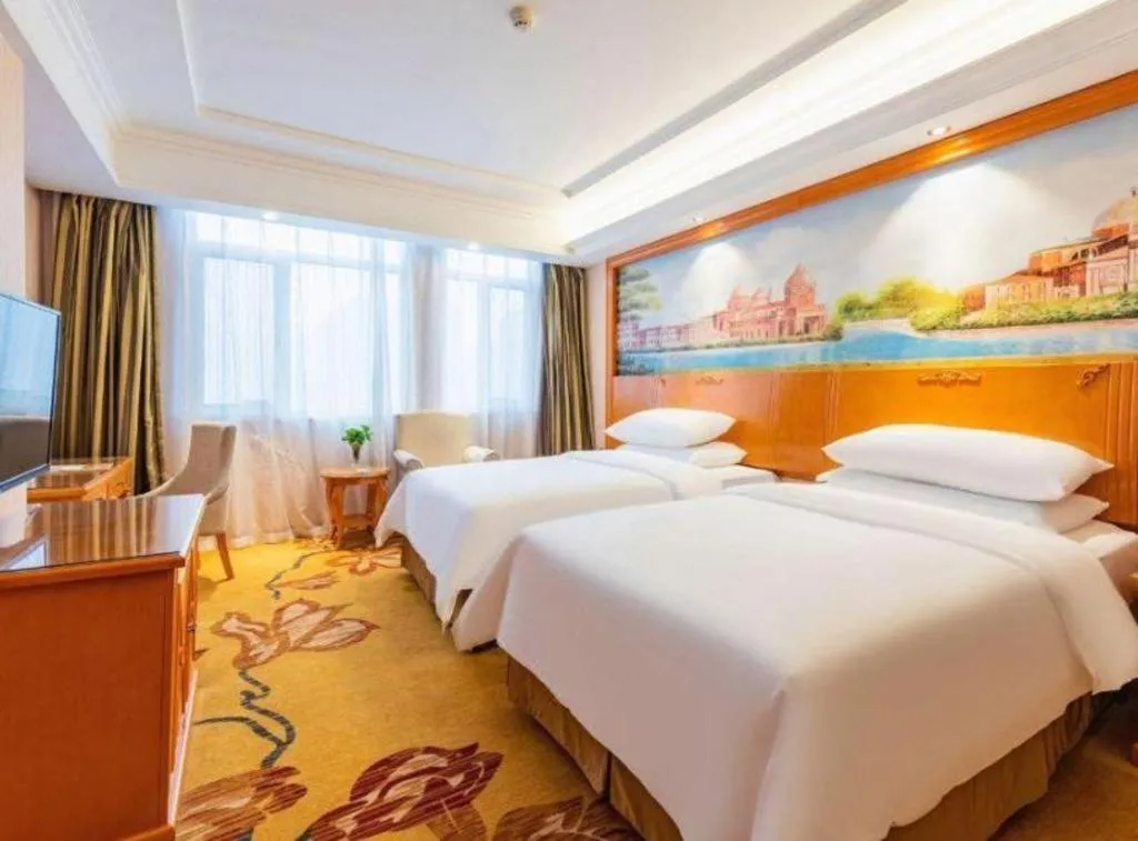 Bed in Vienna Hotel Hebei Tangshan Nanhu Park