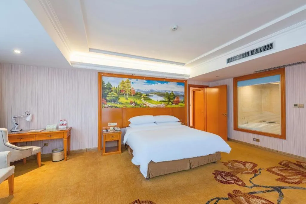 Bed in Vienna Hotel Hebei Tangshan Nanhu Park