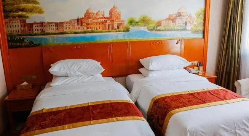 Bed in Vienna Hotel Hebei Tangshan Nanhu Park