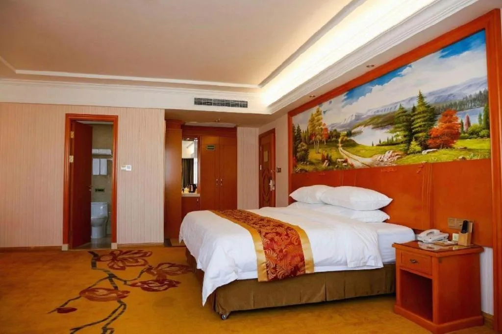 Bed in Vienna Hotel Hebei Tangshan Nanhu Park