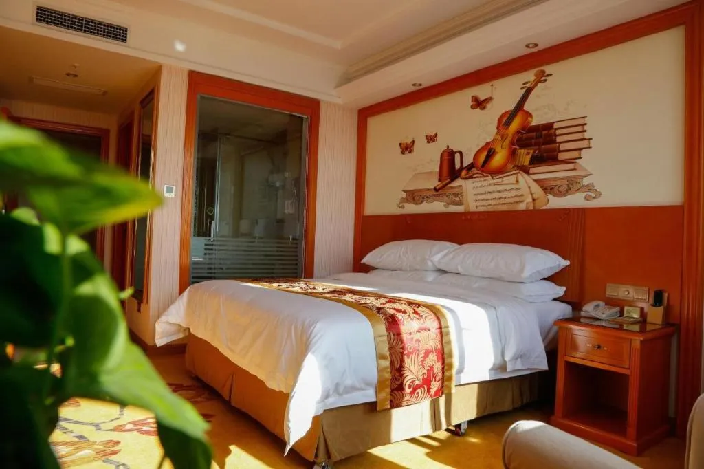 Bed in Vienna Hotel Hebei Tangshan Nanhu Park