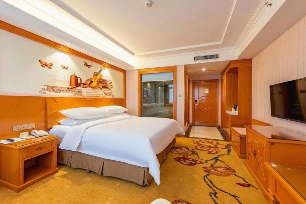 Bed in Vienna Hotel Hebei Tangshan Nanhu Park