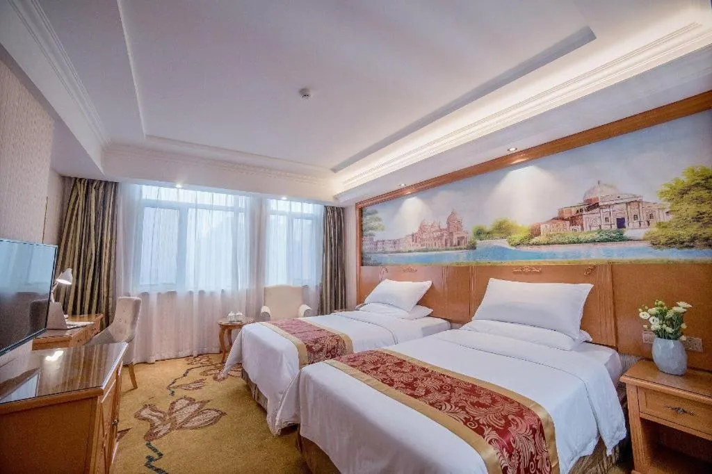 Bed in Vienna Hotel Hebei Tangshan Nanhu Park
