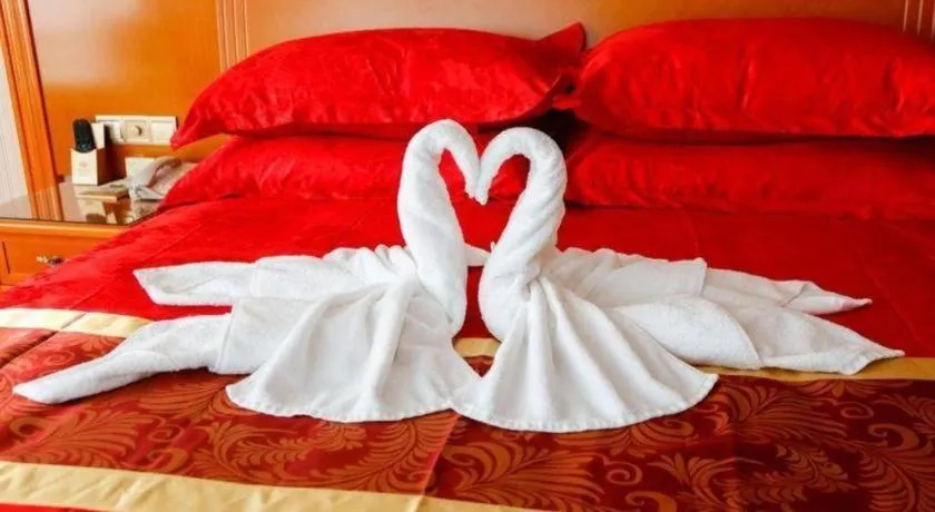 Bed in Vienna Hotel Hebei Tangshan Nanhu Park