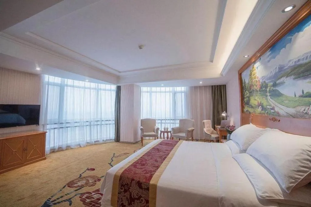 Bed in Vienna Hotel Hebei Tangshan Nanhu Park