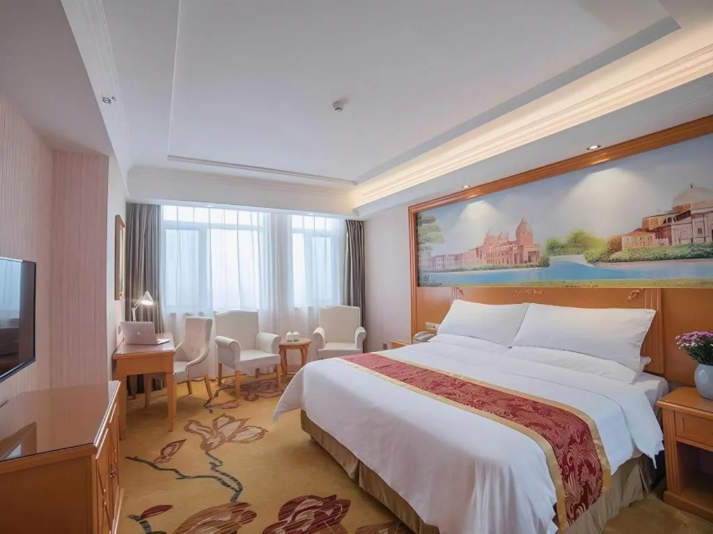 Bed in Vienna Hotel Hebei Tangshan Nanhu Park