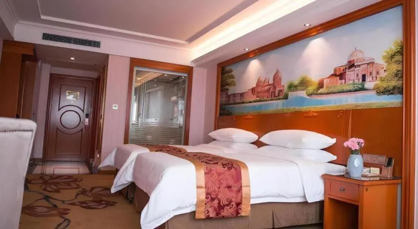 Bed in Vienna Hotel Hebei Tangshan Nanhu Park