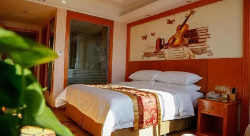 Bed in Vienna Hotel Hebei Tangshan Nanhu Park