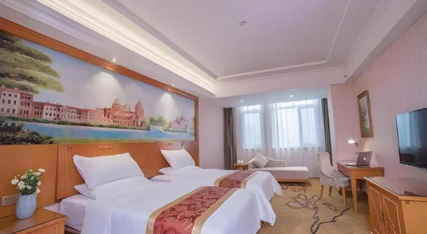 Bed in Vienna Hotel Hebei Tangshan Nanhu Park