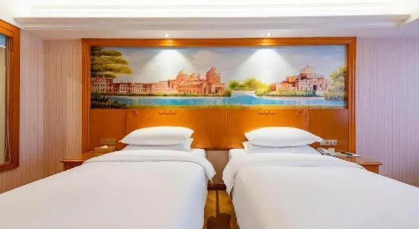 Bed in Vienna Hotel Hebei Tangshan Nanhu Park