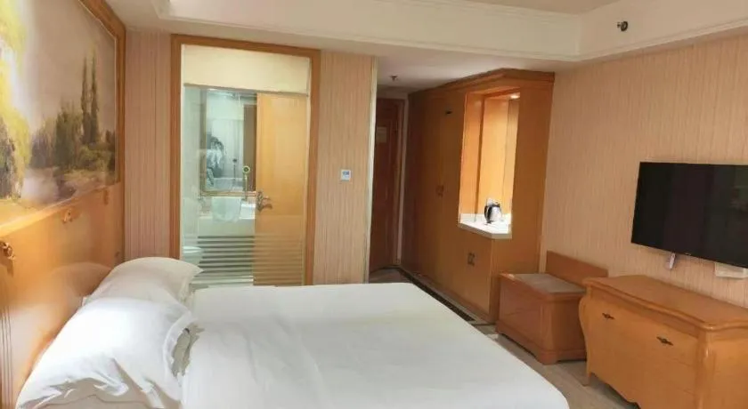 Bed in Vienna Hotel Shaanxi Ankang Jiangnan