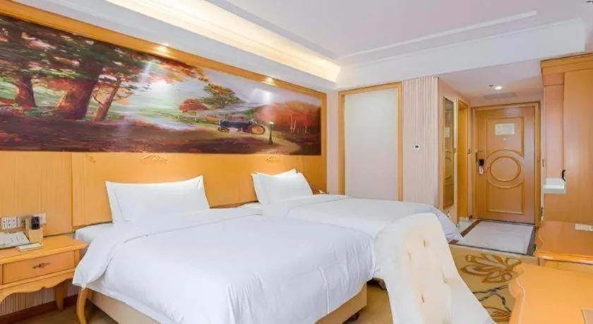 Bed in Vienna Hotel Shaanxi Ankang Jiangnan