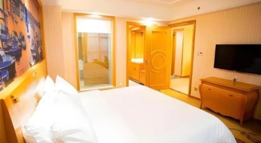 Bed in Vienna Hotel Shaanxi Ankang Jiangnan