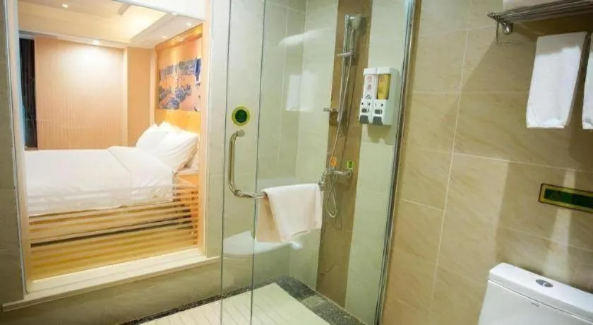 Bed in Vienna Hotel Shaanxi Ankang Jiangnan