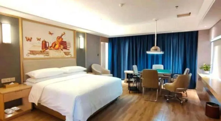 Bed in Vienna Hotel Guangdong Zhongshan South Area Passenger Station