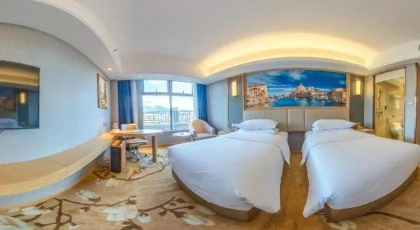 Bed in Vienna Hotel Guangdong Zhongshan South Area Passenger Station