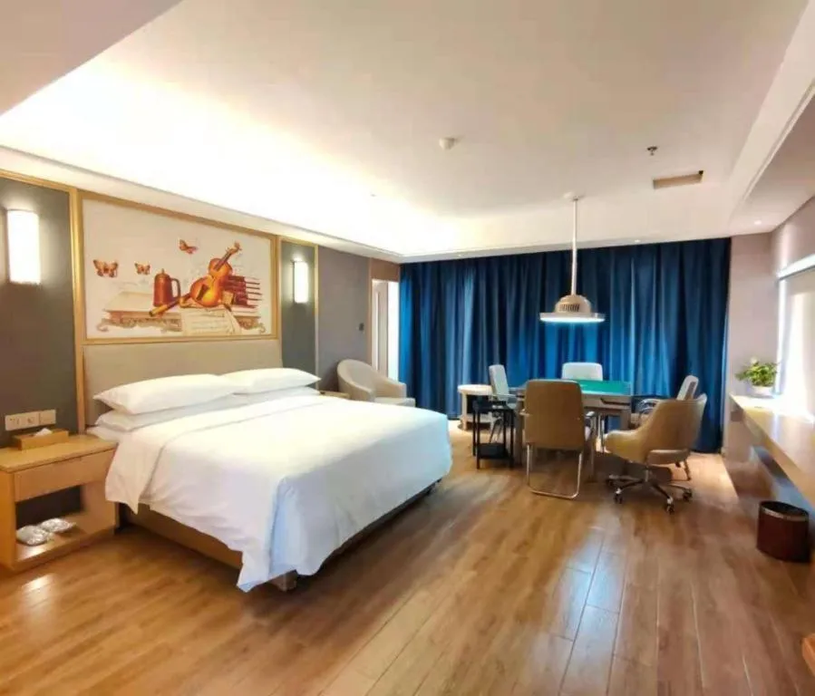 Bed in Vienna Hotel Guangdong Zhongshan South Area Passenger Station