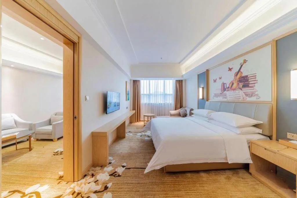 Bed in Vienna Hotel Guangdong Dongguan East Station