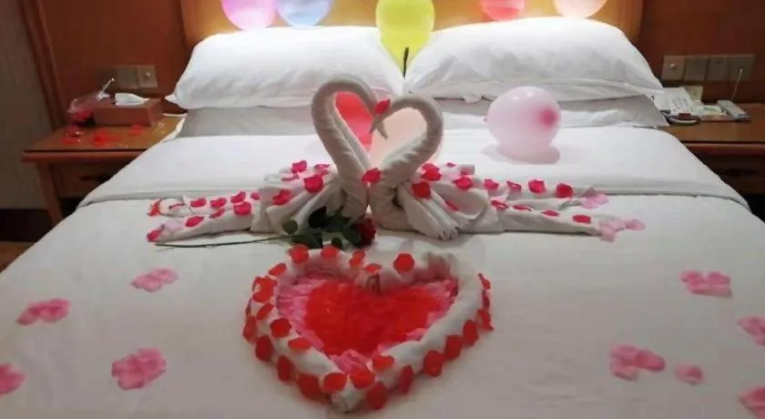 Bed in Vienna Hotel Anhui Bozhou Lixin Yuanli Plaza