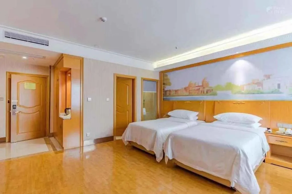 Bed in Vienna Hotel Anhui Bozhou Lixin Yuanli Plaza