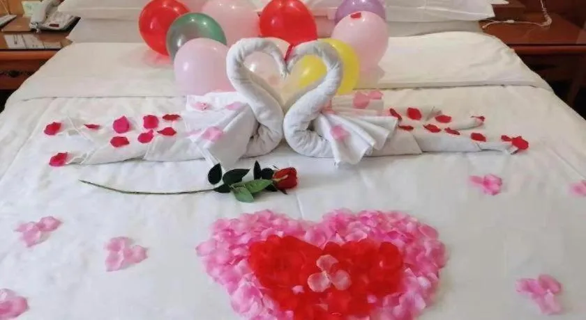 Bed in Vienna Hotel Anhui Bozhou Lixin Yuanli Plaza