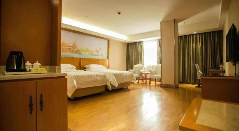 Bed in Vienna Hotel Anhui Bozhou Lixin Yuanli Plaza