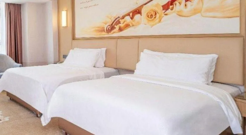 Bed in Vienna Hotel Guangdong Foshan West Station Airport Luocun