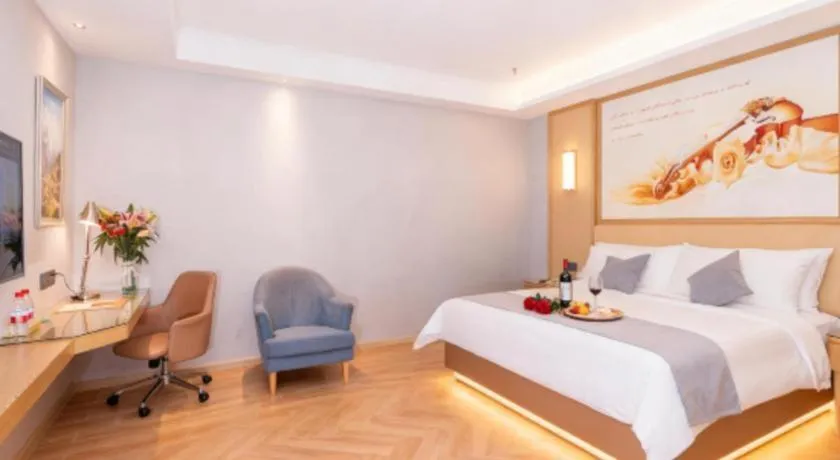 Bed in Vienna Hotel Guangdong Foshan West Station Airport Luocun