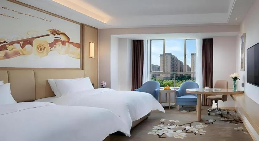 Bed in Vienna Hotel Guangdong Foshan West Station Airport Luocun