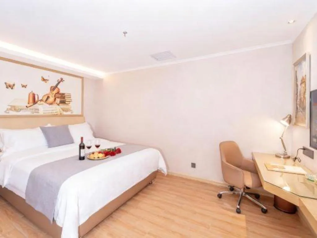 Bed in Vienna Hotel Guangdong Foshan West Station Airport Luocun