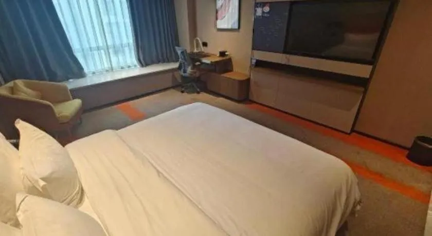 Bed in Vienna Hotel Guangdong Foshan West Station Airport Luocun