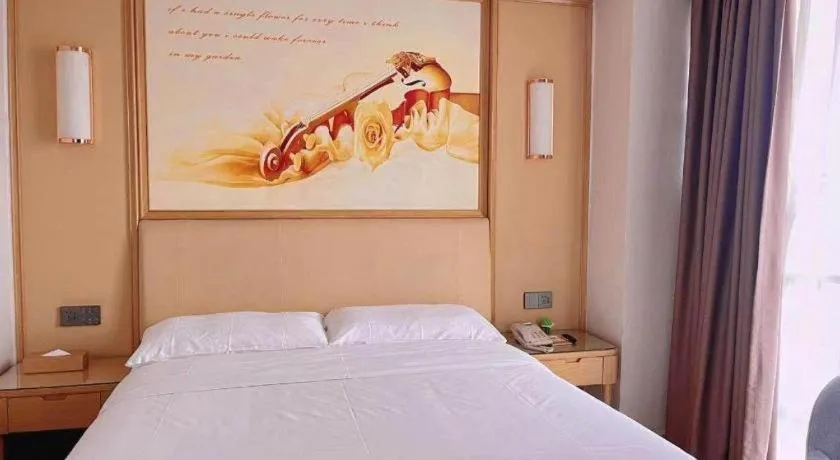 Bed in Vienna Hotel Guangdong Foshan West Station Airport Luocun