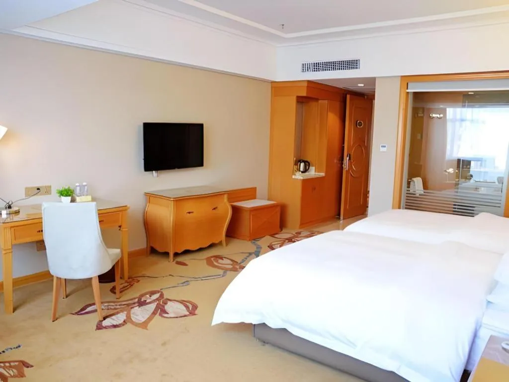Bed in Vienna Hotel Guangdong Shaoguan Renhua Danxiashan County Center