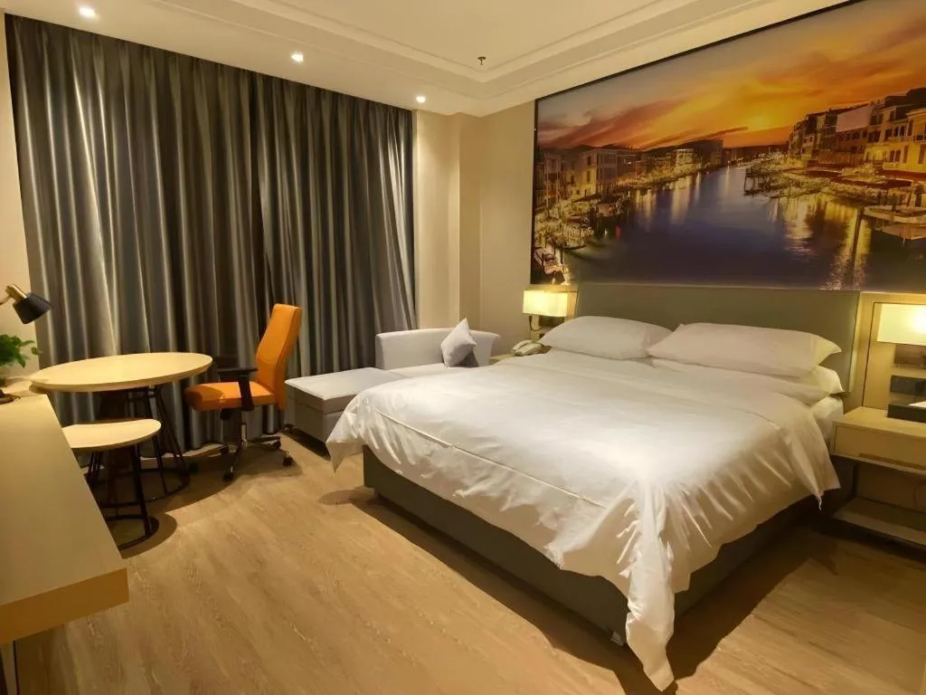 Bed in Vienna Hotel Guangdong Shaoguan Renhua Danxiashan County Center