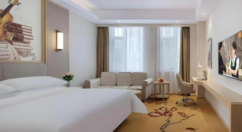 Bed in Vienna Hotel Shandong Yuncheng Shuihu Road Hoahancheng