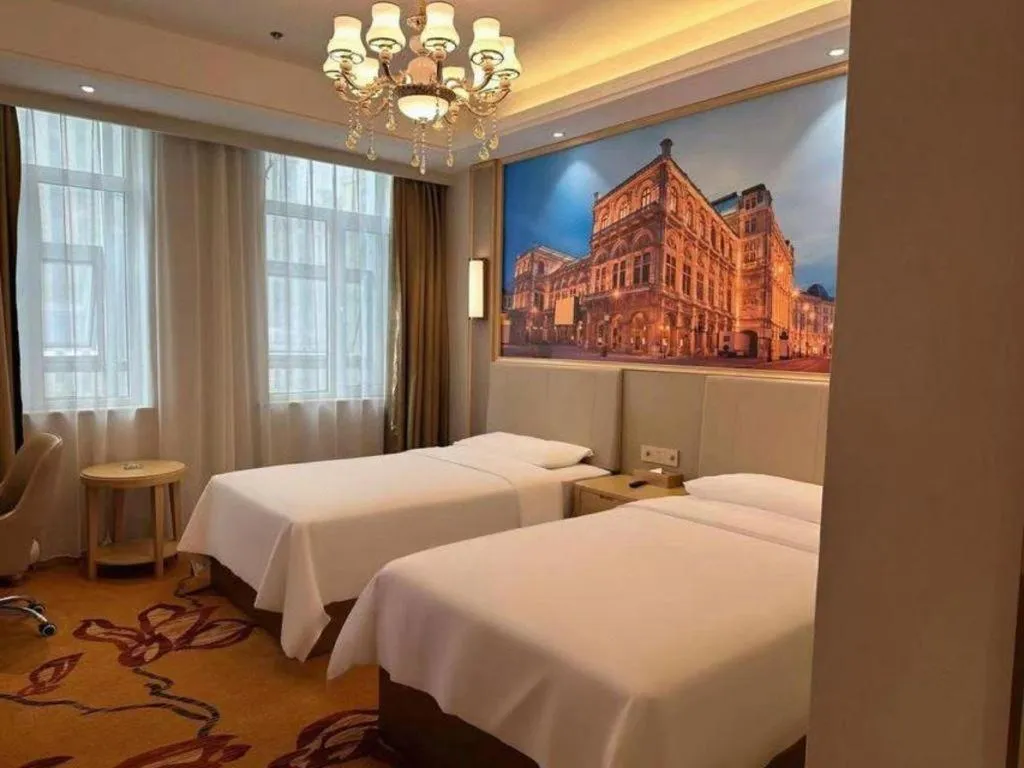Bed in Vienna Hotel Shandong Yuncheng Shuihu Road Hoahancheng