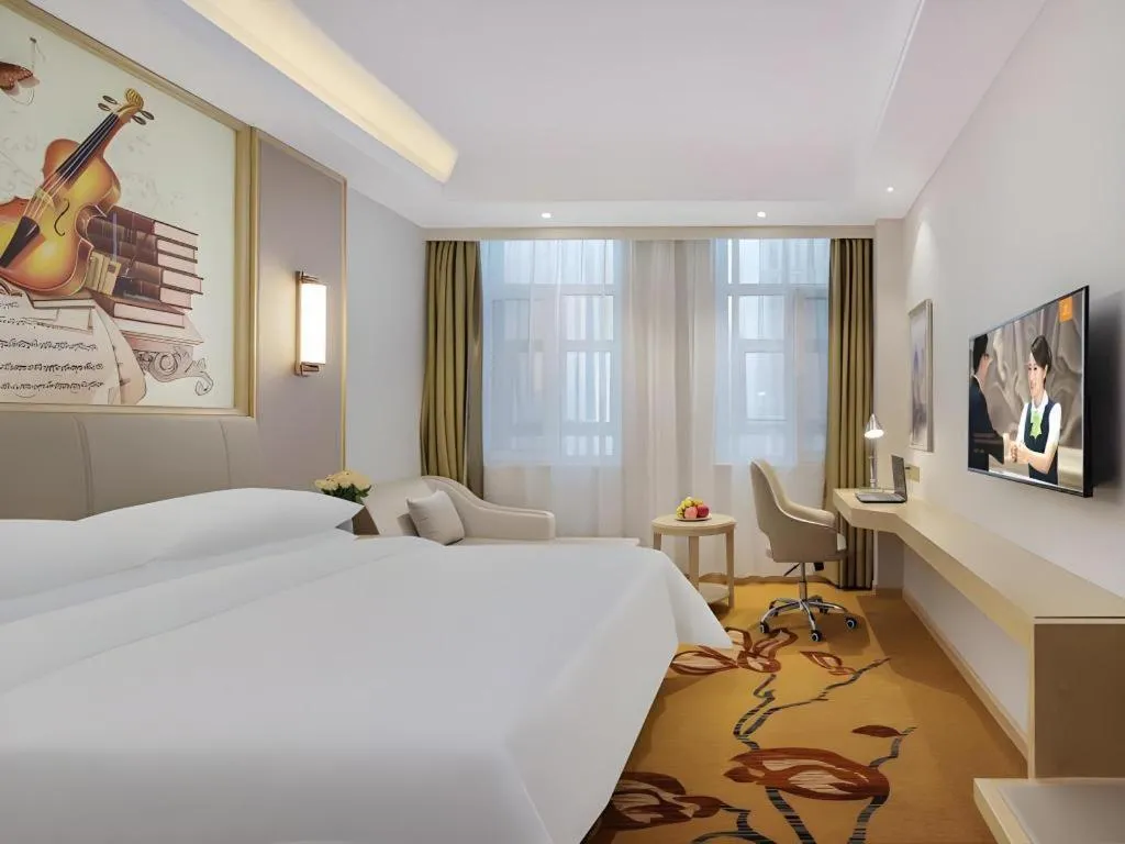 Bed in Vienna Hotel Shandong Yuncheng Shuihu Road Hoahancheng