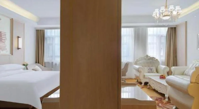 Bed in Vienna Hotel Shandong Yuncheng Shuihu Road Hoahancheng