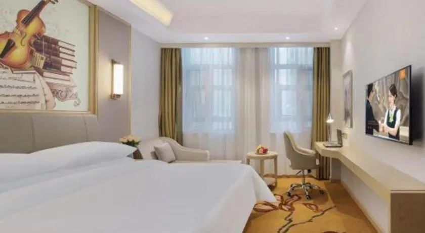 Bed in Vienna Hotel Shandong Yuncheng Shuihu Road Hoahancheng