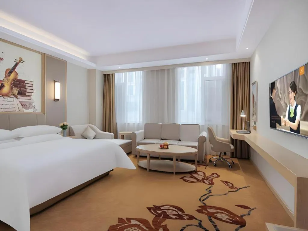 Bed in Vienna Hotel Shandong Yuncheng Shuihu Road Hoahancheng
