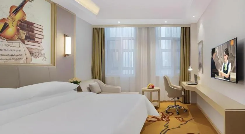 Bed in Vienna Hotel Shandong Yuncheng Shuihu Road Hoahancheng