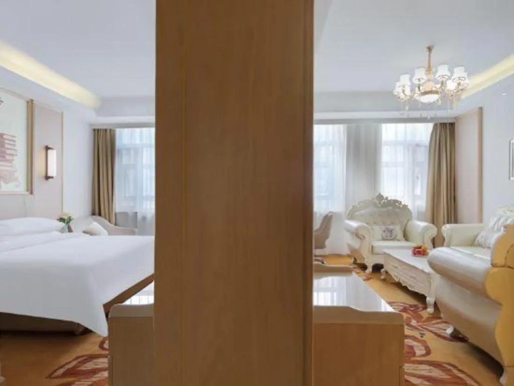 Bed in Vienna Hotel Shandong Yuncheng Shuihu Road Hoahancheng