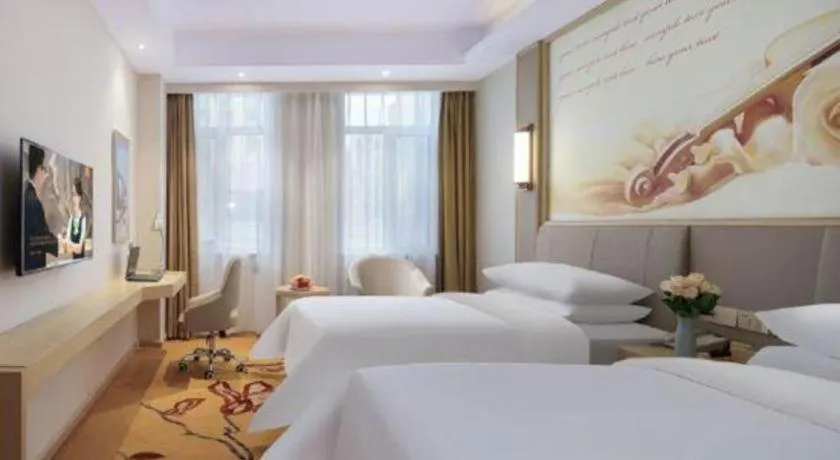 Bed in Vienna Hotel Shandong Yuncheng Shuihu Road Hoahancheng