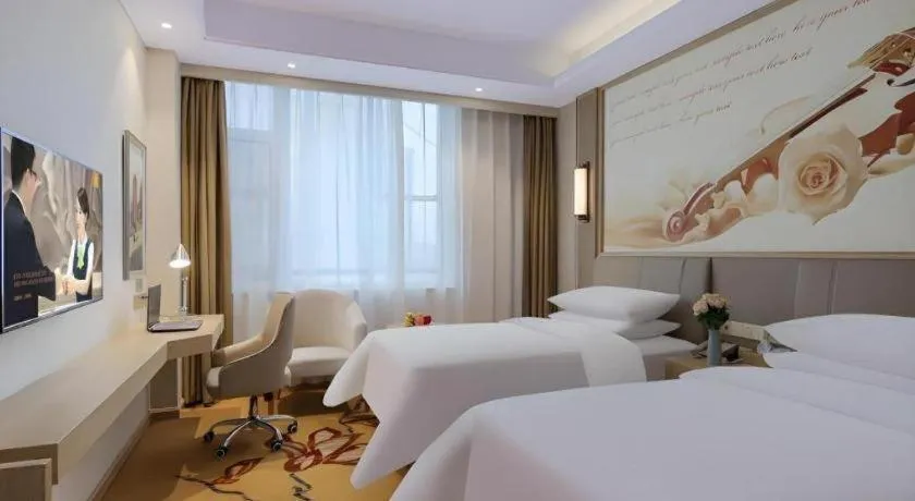 Bed in Vienna Hotel Shandong Yuncheng Shuihu Road Hoahancheng