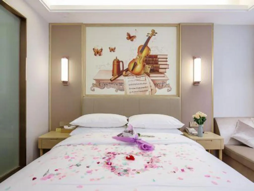 Bed in Vienna Hotel Shandong Yuncheng Shuihu Road Hoahancheng