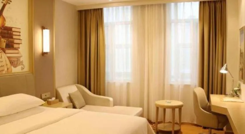 Bed in Vienna Hotel Shandong Yuncheng Shuihu Road Hoahancheng